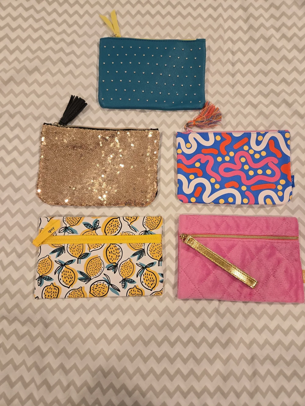 Bundle Of 5 Ipsy Bags